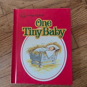 One Tiny Baby Happy Day Book Mark A Taylor Kathryn Hutton 1989 Vintage Hardcover